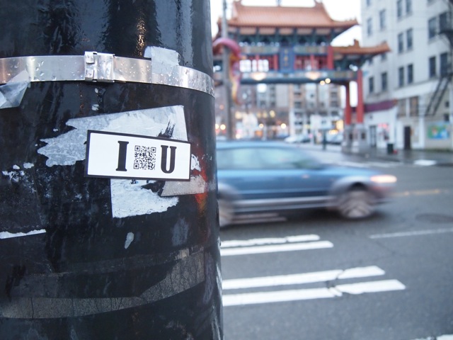 sticker on location, image 1